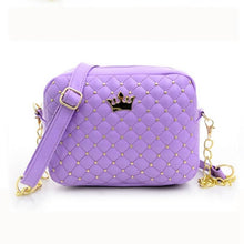 Excellent Quality Womens Bag Women Messenger Bags Rivet Chain Shoulder Bag PU Leather Crossbody Ladies Bolso CF