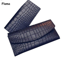 Excellent quality 2PC Vintage Women Purse PU leather long design women wallet card wallet Bolsa CF