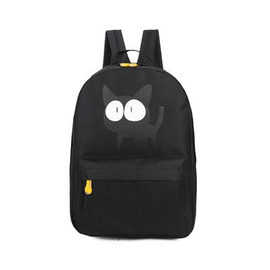 Famous Backpack Backpacks for Teenage Girls School Bags Mochila Feminina Cat Printing Backpack 1566 CF
