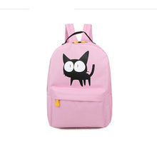 Famous Backpack Backpacks for Teenage Girls School Bags Mochila Feminina Cat Printing Backpack 1566 CF