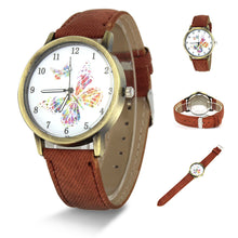 Famous Relogio Women Watches Anlog Quartz Watch Luxury Butterfly pattern Dress Wristwatches Reloj Hombre Clock CF
