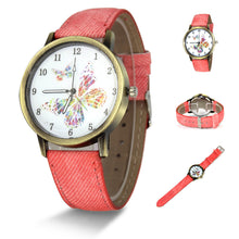 Famous Relogio Women Watches Anlog Quartz Watch Luxury Butterfly pattern Dress Wristwatches Reloj Hombre Clock CF