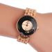 Bangle Watch Women Rhinestone Crystal Bracelet Pointer Elegant Quartz Wristwatch Relogio Feminino CF