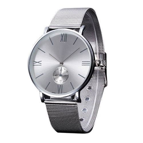 er Ladies Watch Women Bracelet Stainless Steel Crystal Quartzwatch Clock Women Silver Relogio CF