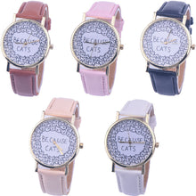 Cat Print Dial Watches Lovely Women Dress Watch Charms Lady Casual Reloj Quartz Watches orologio da polso 5 Colors CF