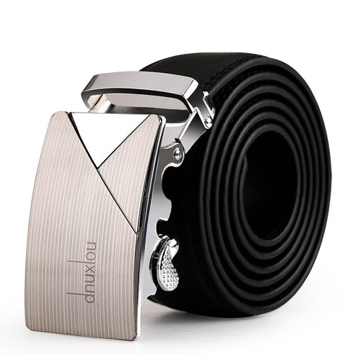 Design leather strap automatic buckle belts for men authentic trend men's belts ceinturecinto masculino CF