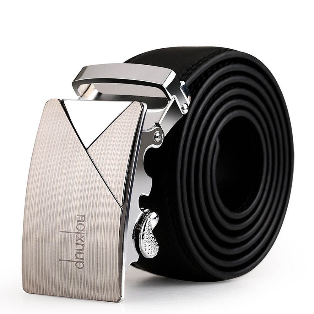 Design leather strap automatic buckle belts for men authentic trend men's belts ceinturecinto masculino CF