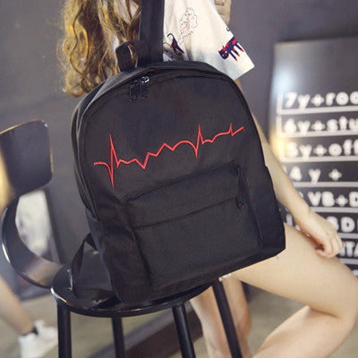 Design Mochila Feminina Women Girl Canvas School Bag Printing Backpack for Women Travel Satchel Rucksack CF