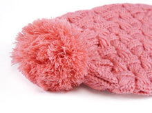 Girl Women Warm Woolen Knit Hood Scarf Shawl Caps Hats Suit casquette hat Better CF