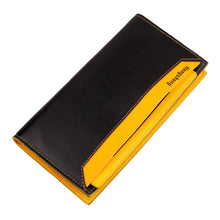 Men PU Leather Long Design Wallets Fold Purse ID Card Credit Cards Holder Coin Purses Man Wallets Pouch CF