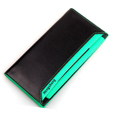 Men PU Leather Long Design Wallets Fold Purse ID Card Credit Cards Holder Coin Purses Man Wallets Pouch CF