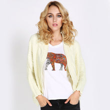 Female Fashion Thick Cardigans Batwing Sleeve Sweater Plus Size knitted Top 70115 SM6