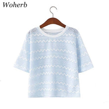 Female Short Shirt  Summer O-neck Shirt Sexy Clothes Fashion Woman Chiffon Shirt 33068 SM6