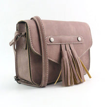 Flama Women Messenger Crossbody Bags Vintage Tassel Handbag Messenger Saddle Shoulder Bag Bolsos Femenina CF