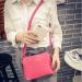 Flama Women Shell Bags Shoulder Crossbody Faux Leather Purse Messenger Satchel Black Bag Bolsos Femenina CF