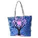 Flama Bags Handbags Women Cute Printing Casual Canvas Shoulder Bag Bolsos Femenina CF