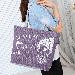 Flama Bags Handbags Women Cute Printing Casual Canvas Shoulder Bag Bolsos Femenina CF