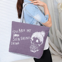 Flama Bags Handbags Women Cute Printing Casual Canvas Shoulder Bag Bolsos Femenina CF