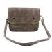 Flama Crossbody Bags Women Vintage Zipper PU Leather Handbag Messenger Saddle Shoulder Bag Bolsos Femenina CF