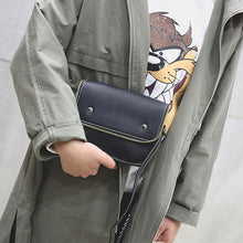 Flama Crossbody Bags Women Vintage Zipper PU Leather Handbag Messenger Saddle Shoulder Bag Bolsos Femenina CF