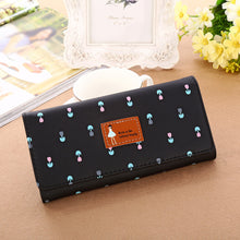 Floral Envelope Design Wallets Women's Purse Long Wallet Clutch Zipper Purses Carteira Feminia Gift CF
