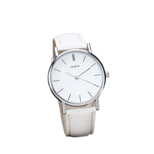 Geneva Black Watch Men Top Luxury Military Simple Retro Design PU Leather Band Analog Quartz Business Relogio Masculino CF