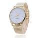 Geneva Gold Watch Women Relogio Feminino Ladies Crystal Stainless Steel Mesh Band Dress Clock CF