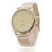 Geneva Gold Watch Women Relogio Feminino Ladies Crystal Stainless Steel Mesh Band Dress Clock CF