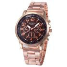 Geneva Mechanical Watch Women Relogio Feminino Rhinestone Stainless Steel Band Quartz Dress Clock Gift CF