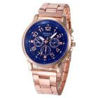 Geneva Mechanical Watch Women Relogio Feminino Rhinestone Stainless Steel Band Quartz Dress Clock Gift CF