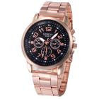 Geneva Mechanical Watch Women Relogio Feminino Rhinestone Stainless Steel Band Quartz Dress Clock Gift CF
