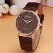 Geneva Quartz Watch Rhinestone Crystal Dress Clock Retro Design PU Leather Band Analog Relogio Feminino CF