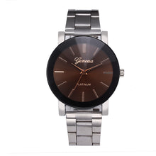 Geneva Quartz Watch Women Stainless Steel Strap Analog Relogio Feminino Dress Clock Gift CF