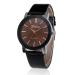 Geneva Quartz Watch Women Luxury Dress Clock Big Dial PU Leather Band Relogio Feminino CF