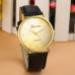 Geneva Watch Women Relogio Feminino PU Leather Band Bracelet Gold Dress Clock Gift CF