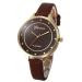 Geneva Watch Women Bracelet Dress Clock Relogio Feminino Casual Faux Leather Quartz Analog Watches CF