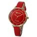 Geneva Watch Women Bracelet Dress Clock Relogio Feminino Casual Faux Leather Quartz Analog Watches CF