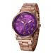 Geneva Watch Women Bracelet Dress Clock Stainless Steel Band Big Dial Quartz Analog Watch Relogio Feminino CF