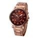 Geneva Watch Women Bracelet Dress Clock Stainless Steel Band Big Dial Quartz Analog Watch Relogio Feminino CF