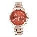 Geneva Watch Women Dress Clock Relogio Feminino Stylish Roman Number Stainless Steel Band Quartz Big Dial Wrist Watch CF