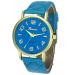 Geneva Watch Women Dress Quartz Clock Big Dial Relogio Feminino PU Leather Analog Bracelet Watches Gift CF