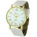 Geneva Watch Women Dress Quartz Clock Big Dial Relogio Feminino PU Leather Analog Bracelet Watches Gift CF