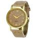 Geneva Watch Women Dress Quartz Clock Big Dial Relogio Feminino PU Leather Analog Bracelet Watches Gift CF