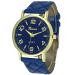 Geneva Watch Women Dress Quartz Clock Big Dial Relogio Feminino PU Leather Analog Bracelet Watches Gift CF