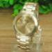Geneva Watch Women Gold Silver Dress Clock Girl Stainless Steel Band Bracelet Quartz Relogio Feminino CF