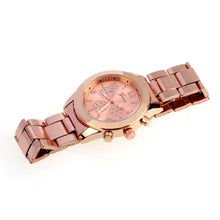 Geneva Watch Women Gold Silver Dress Clock Girl Stainless Steel Band Bracelet Quartz Relogio Feminino CF