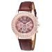 Geneva Watch Women Rhinestone Crystal Dress Bracelet Clock Candy Color PU Leather Strap Relogio Feminino CF