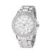 Geneva Watch Women Rhinestone Crystal Dress Gold Clock Relogio Feminino Stainless Steel Quartz Analog Wristwatch CF