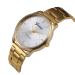 Gold Geneva Watch Women Relogio Feminino Stainless Steel Strap Analog Quartz Bracelet Dress Clock CF