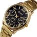 Gold Quartz Geneva Watch Women Stainless Steel Strap Relogio Feminino Mechanical Watches CF